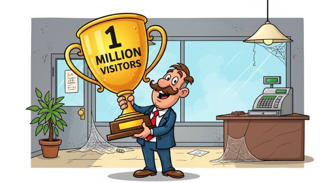 Du betrachtest gerade Vom Klick zum Kunden: Warum Traffic allein kein Umsatz bringt und wie du das änderst